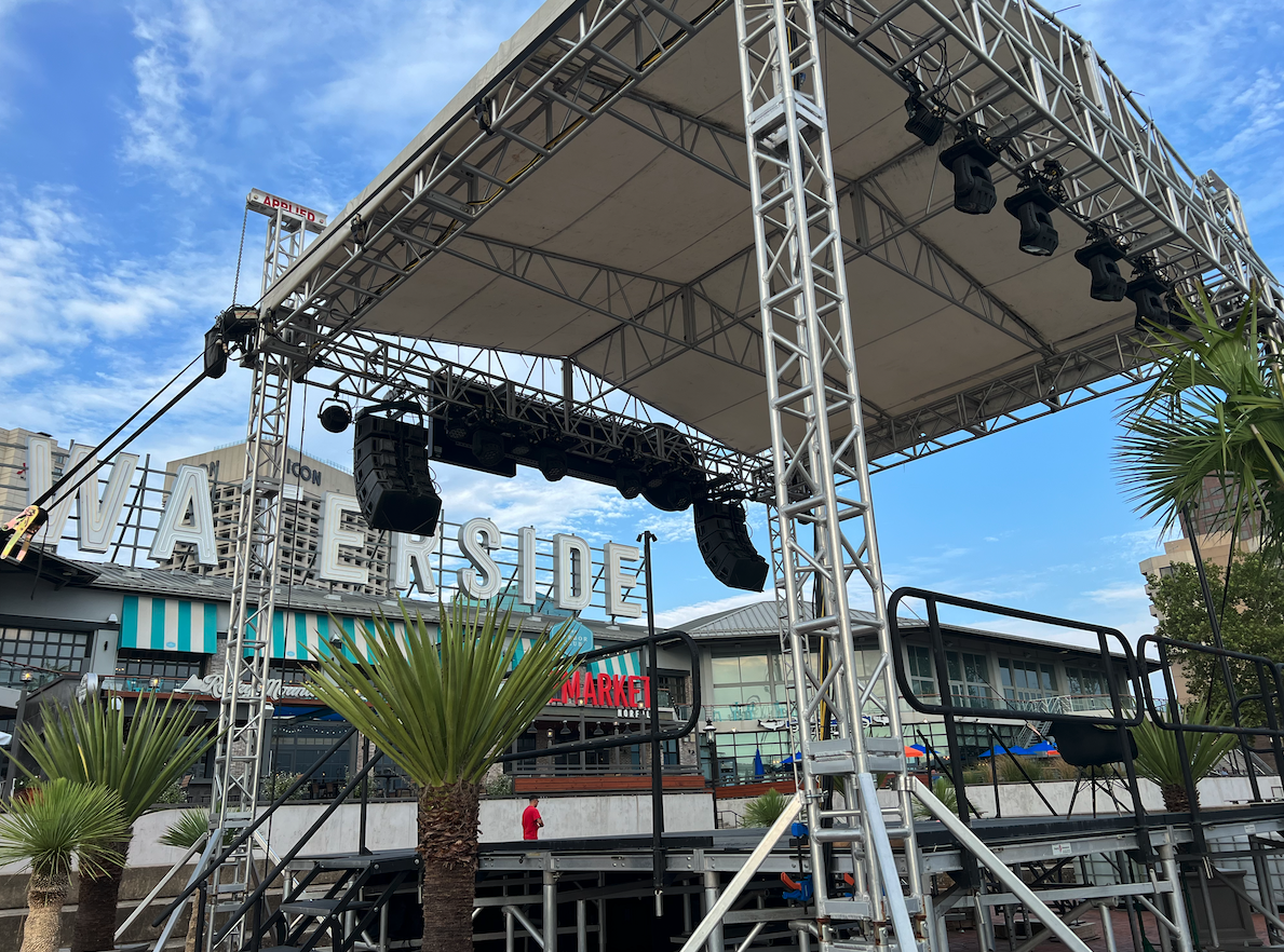 Waterside stage